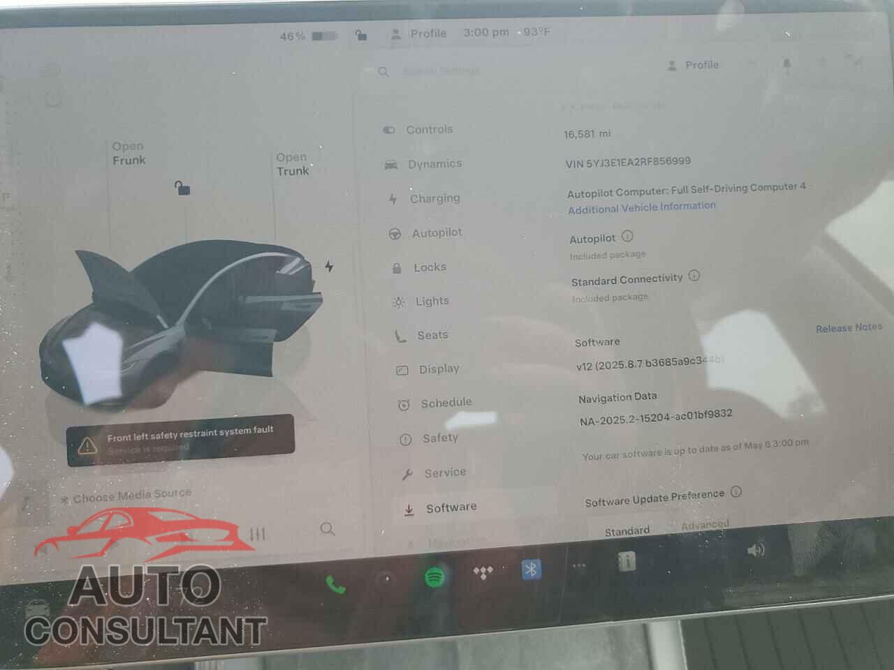 TESLA MODEL 3 2024 - 5YJ3E1EA2RF856999
