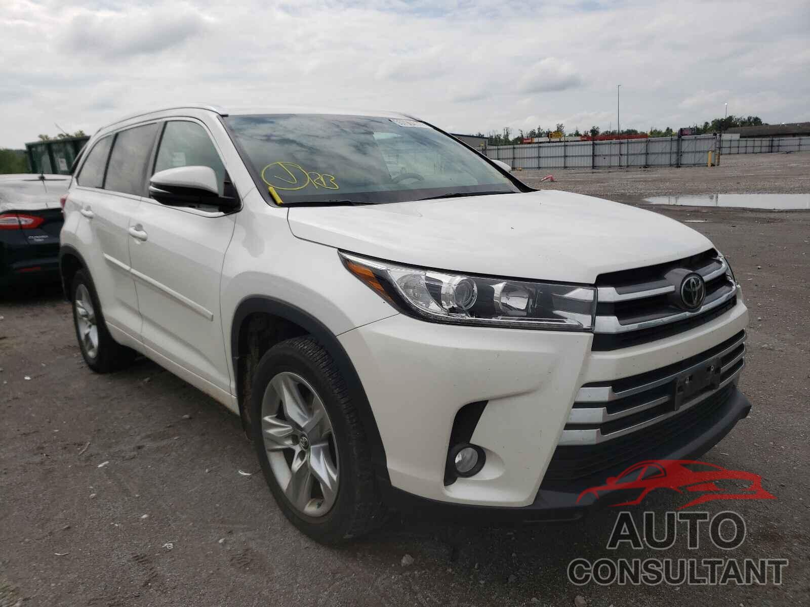TOYOTA HIGHLANDER 2017 - 5TDDZRFH8HS374549