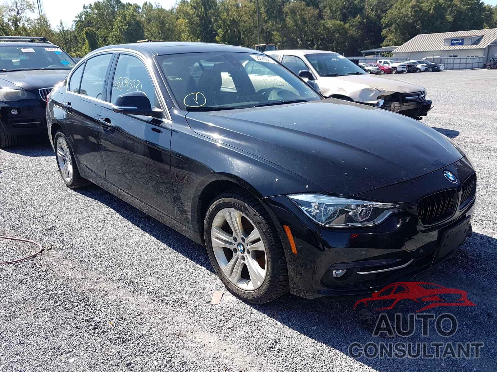 BMW 3 SERIES 2017 - WBA8D9G37HNU66516