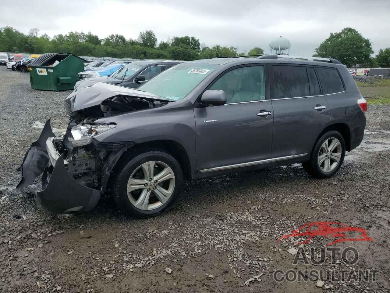 TOYOTA HIGHLANDER 2012 - 5TDDK3EH4CS136483