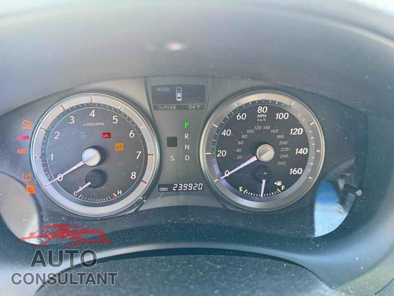 LEXUS ES350 2011 - JTHBK1EG8B2433666