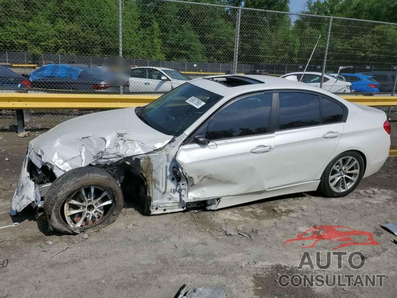 BMW 3 SERIES 2016 - WBA8E1G58GNU12267
