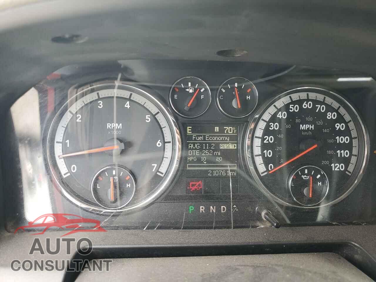DODGE RAM 1500 2012 - 1C6RD7LT2CS187915