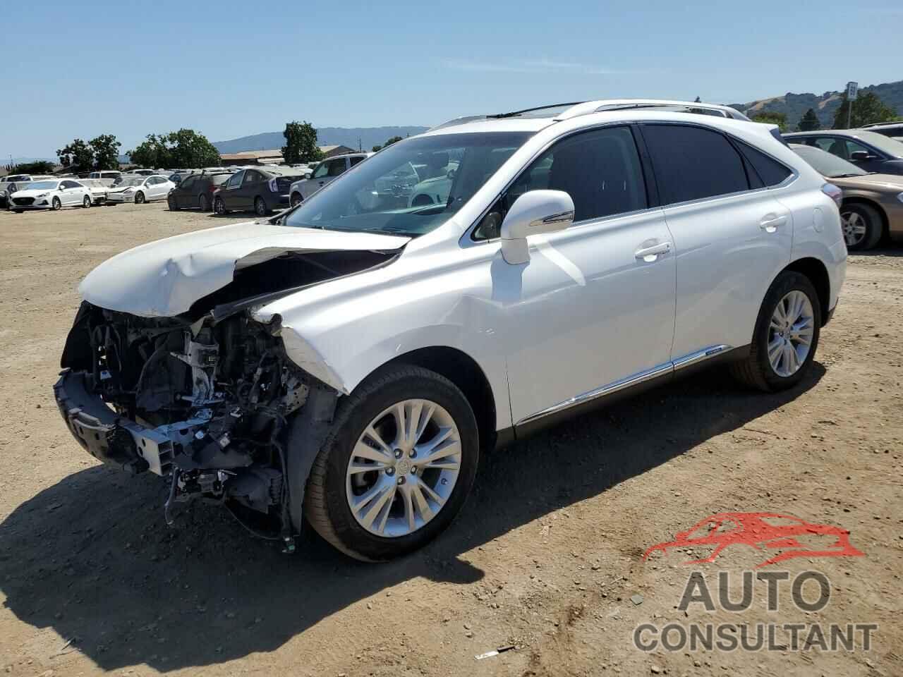 LEXUS RX450 2012 - JTJBC1BA8C2430361