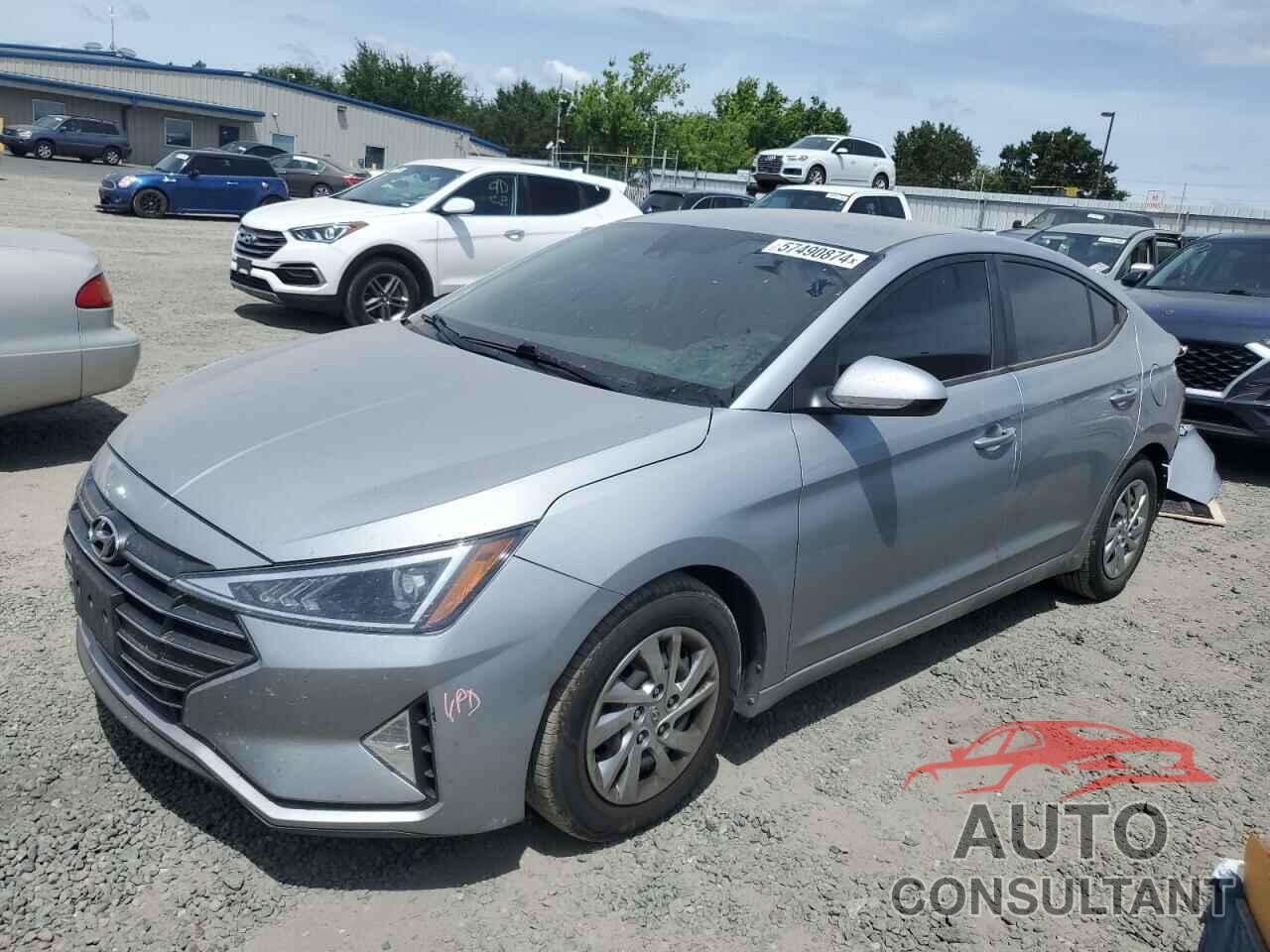 HYUNDAI ELANTRA 2020 - KMHD74LF2LU936554