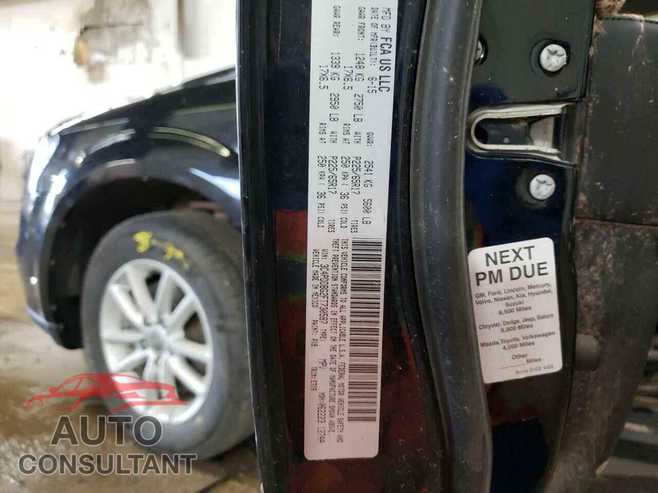 DODGE JOURNEY 2015 - 3C4PDDBG2FT730587