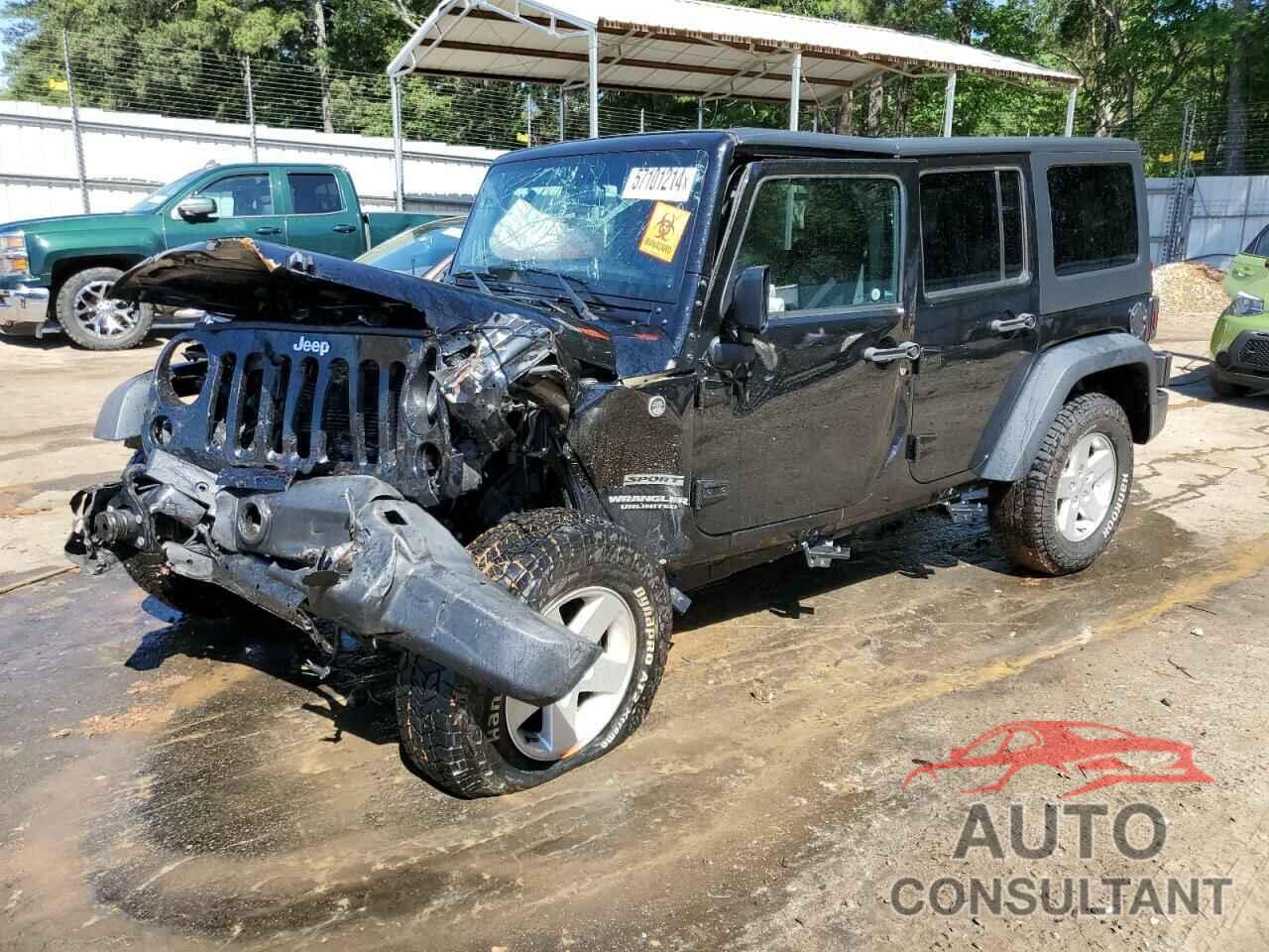 JEEP WRANGLER 2017 - 1C4BJWDG6HL742820