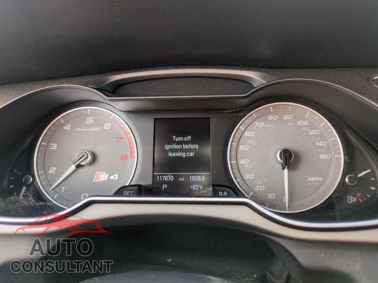 AUDI S4/RS4 2014 - WAUBGAFL7EA113048