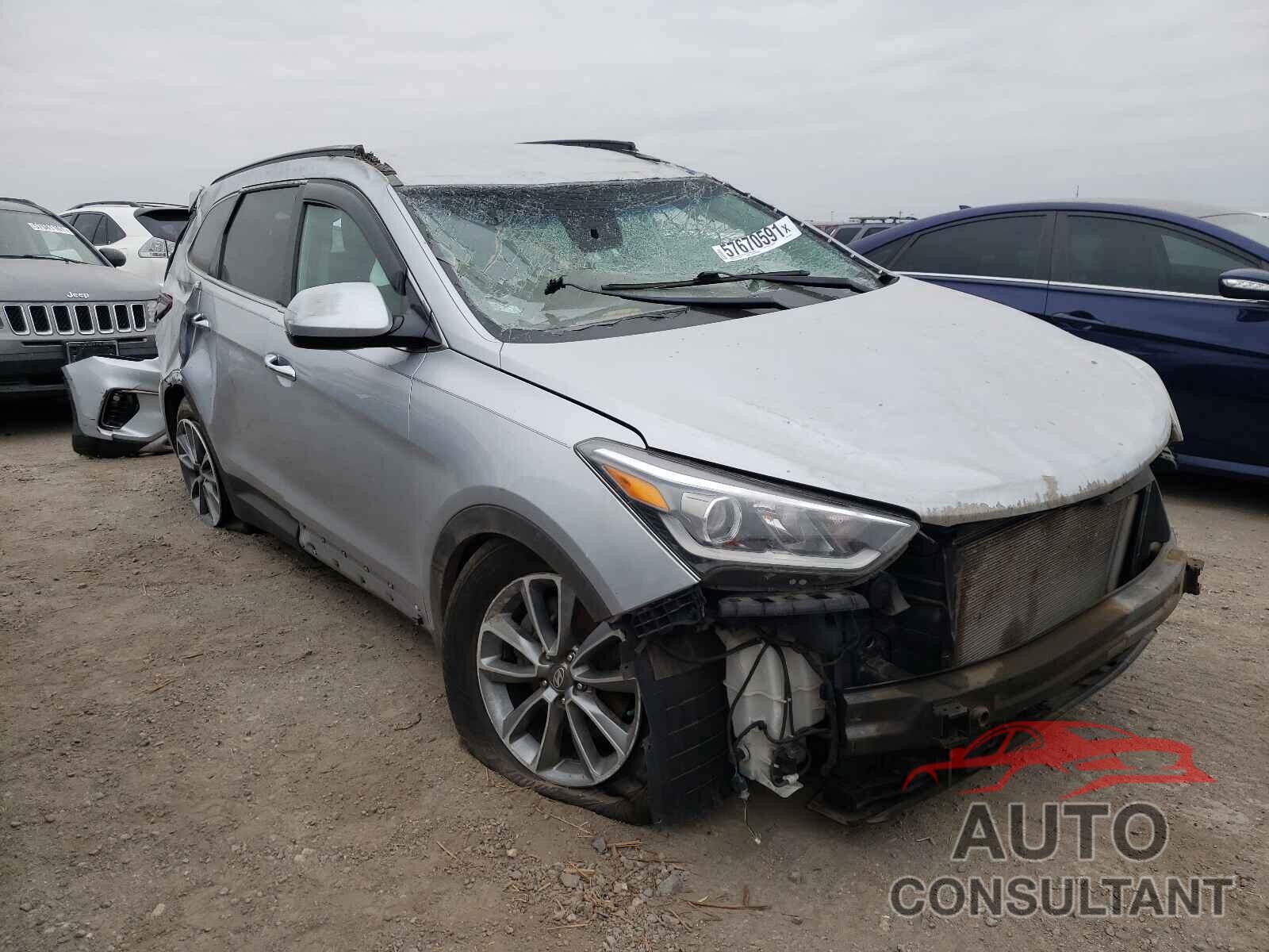 HYUNDAI SANTA FE 2018 - KM8SMDHF7JU263282