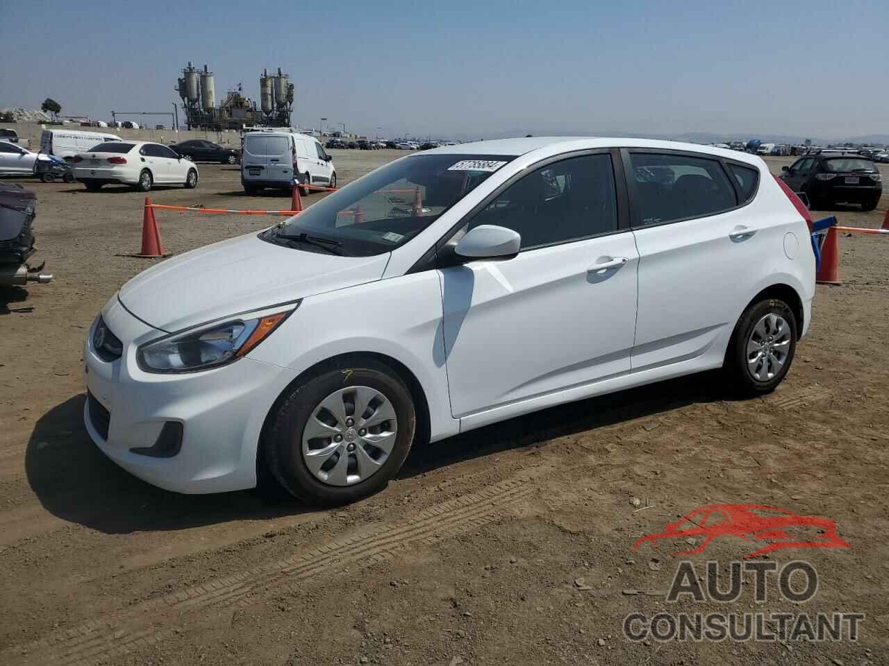 HYUNDAI ACCENT 2017 - KMHCT5AE5HU349649