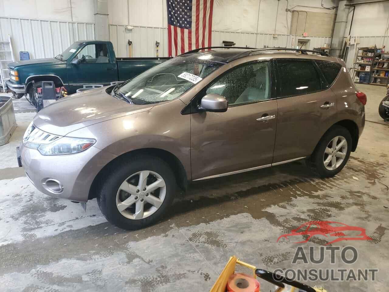 NISSAN MURANO 2010 - JN8AZ1MW3AW139976