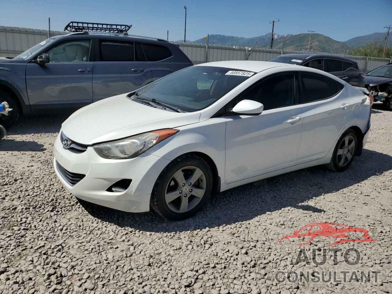 HYUNDAI ELANTRA 2012 - 5NPDH4AE8CH148724