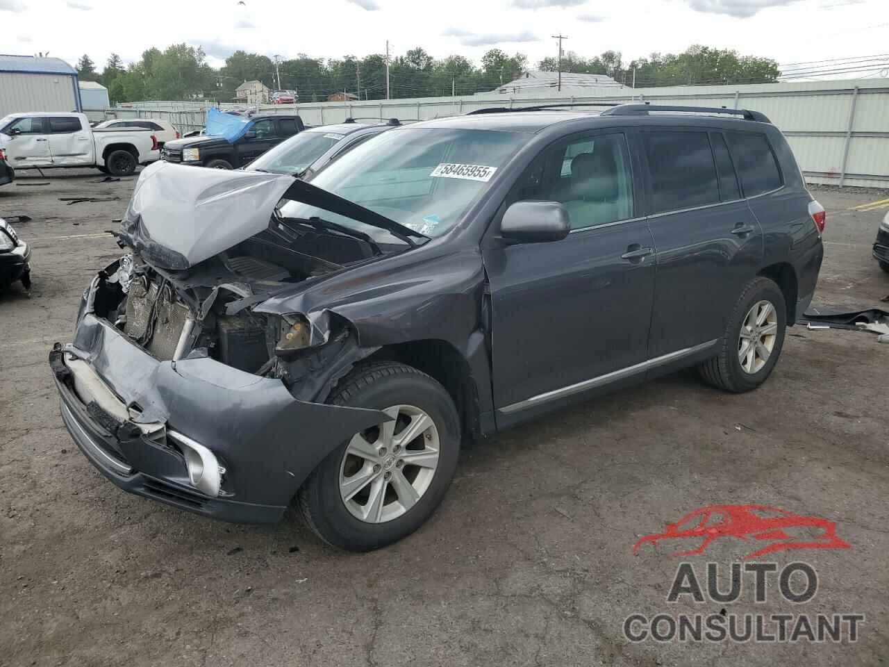 TOYOTA HIGHLANDER 2013 - 5TDBK3EH5DS180713
