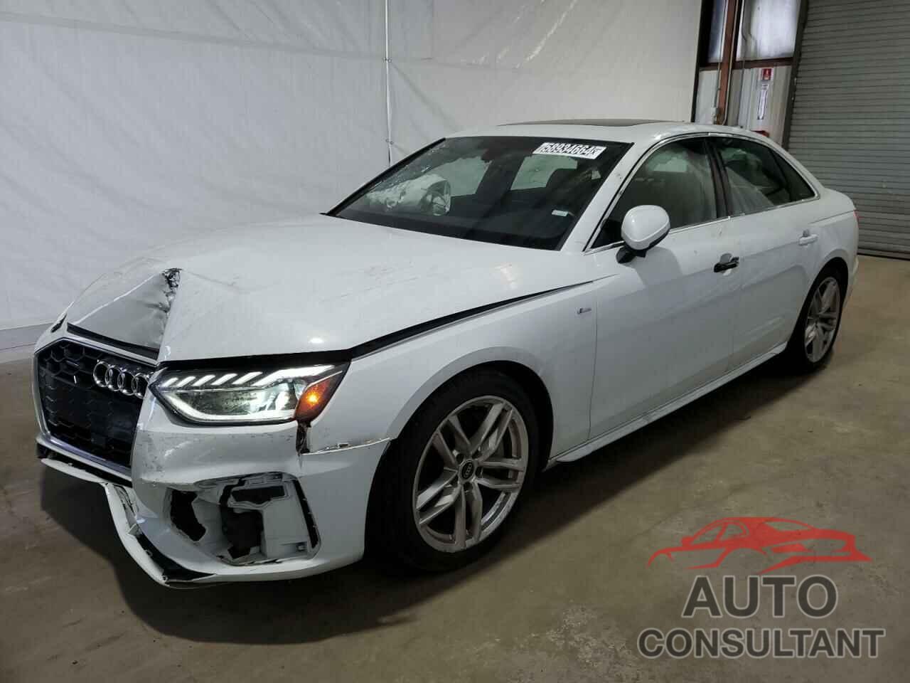 AUDI A4 2022 - WAUEAAF44NN015210