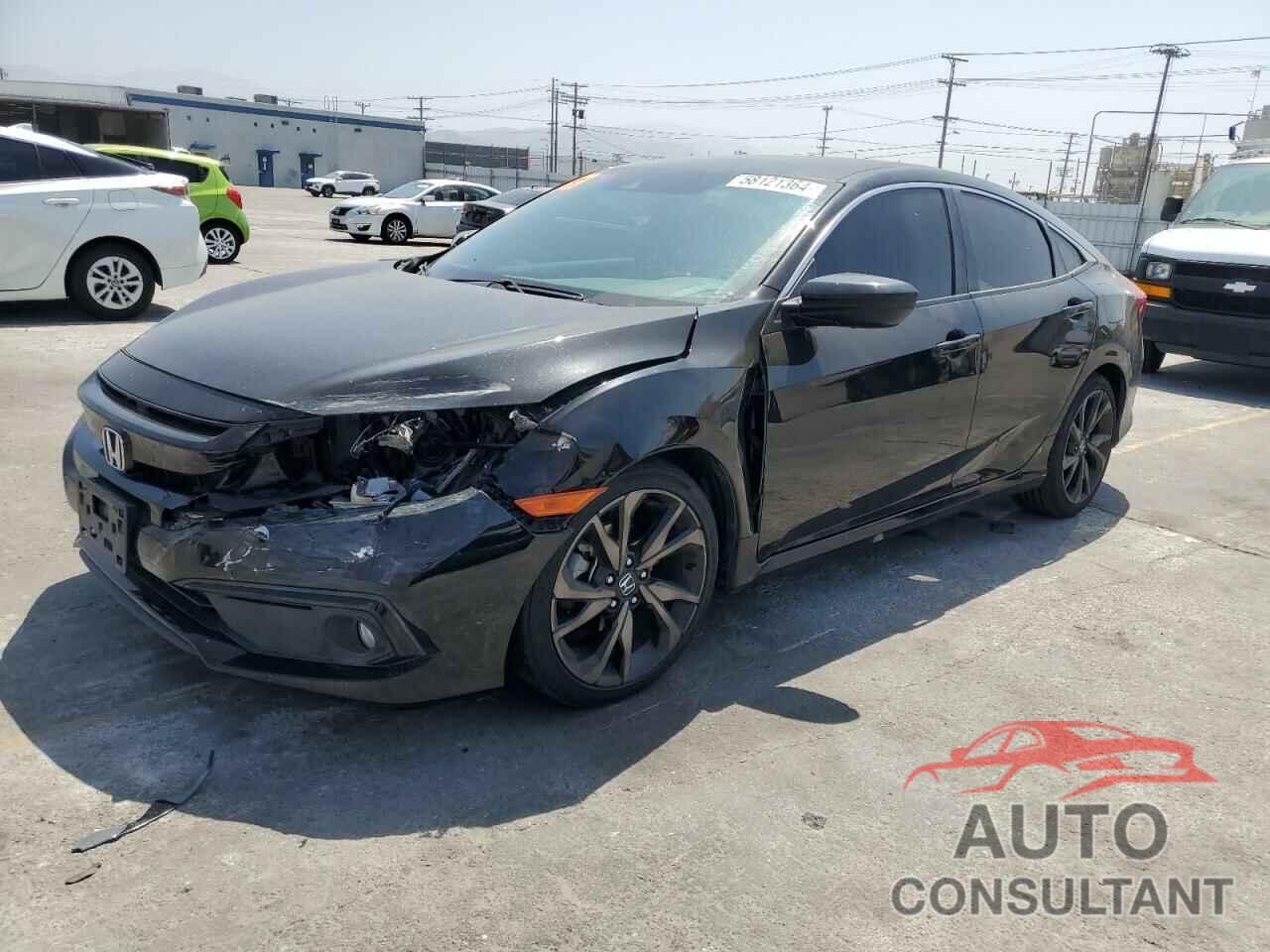 HONDA CIVIC 2019 - 2HGFC2F89KH504556