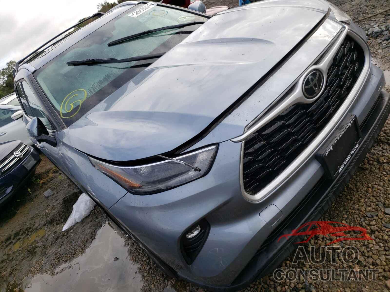 TOYOTA HIGHLANDER 2021 - 5TDGZRBH1MS094789