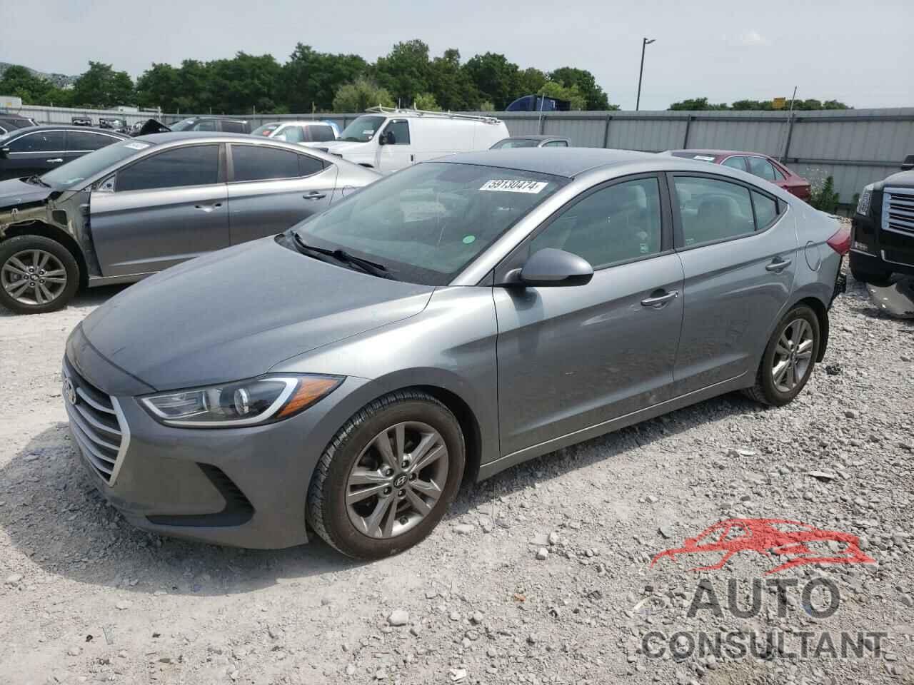 HYUNDAI ELANTRA 2018 - KMHD84LF0JU659669