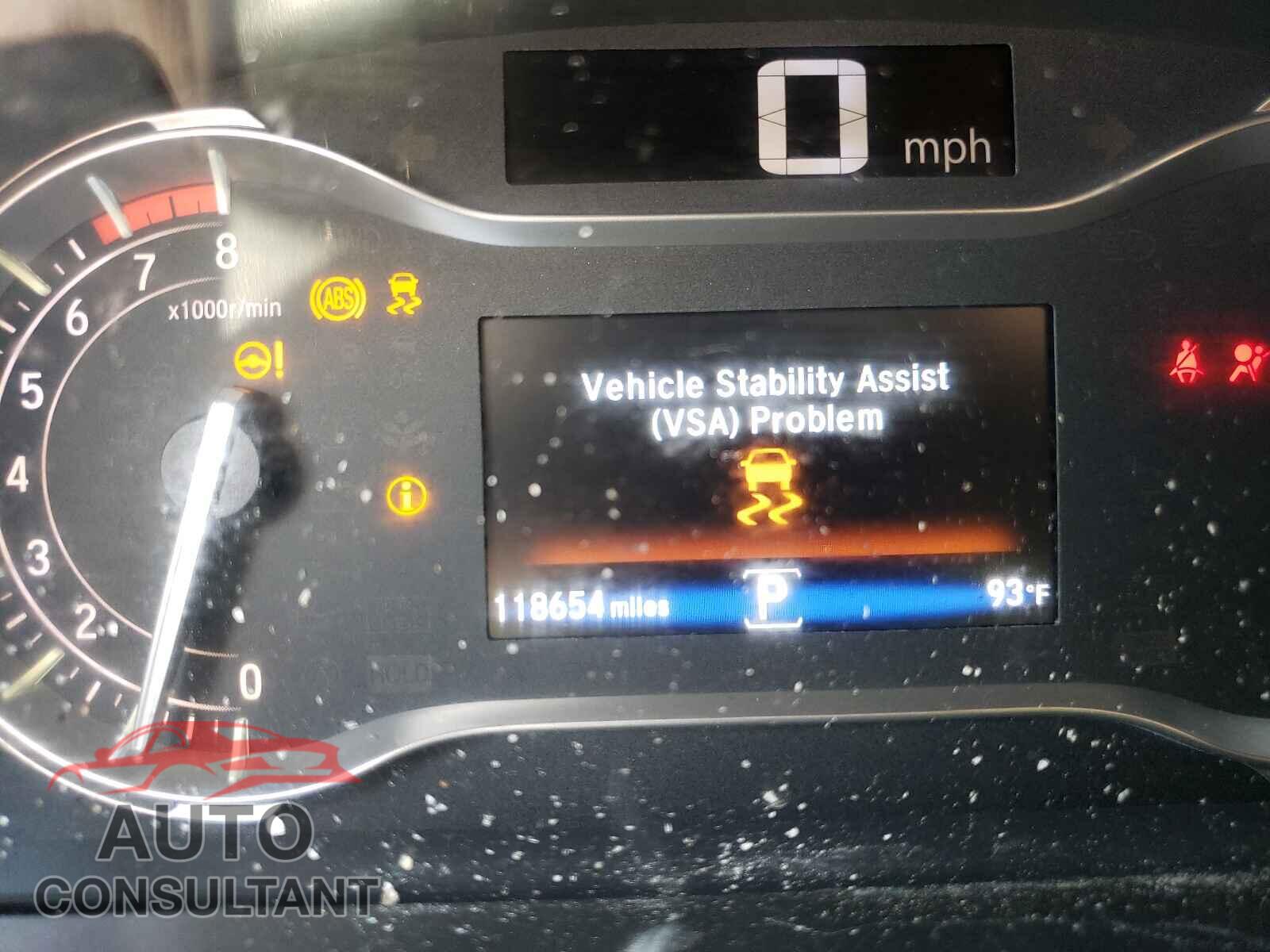 HONDA RIDGELINE 2017 - 5FPYK2F66HB001954