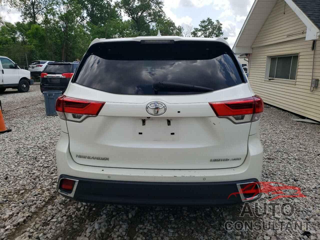TOYOTA HIGHLANDER 2017 - 5TDDZRFH1HS454615