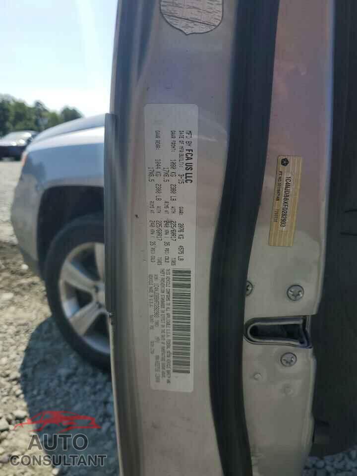 JEEP COMPASS 2015 - 1C4NJDBBXFD282903