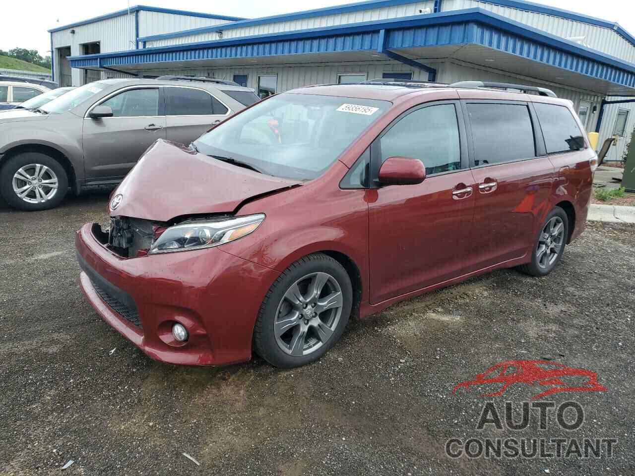 TOYOTA SIENNA 2017 - 5TDXZ3DC1HS862226