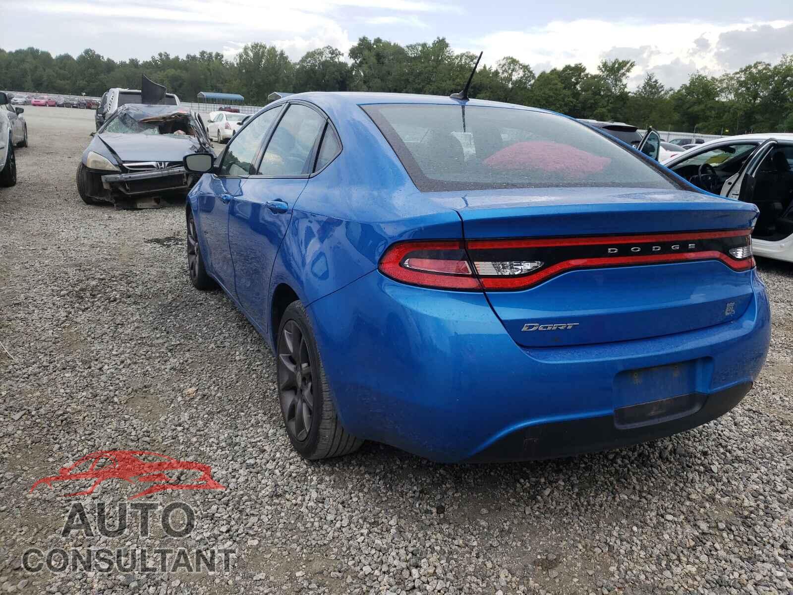 DODGE DART 2016 - 1C3CDFAA4GD661470