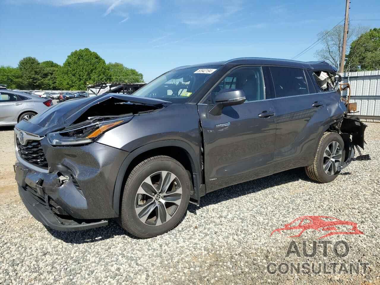 TOYOTA HIGHLANDER 2021 - 5TDGBRCHXMS537363