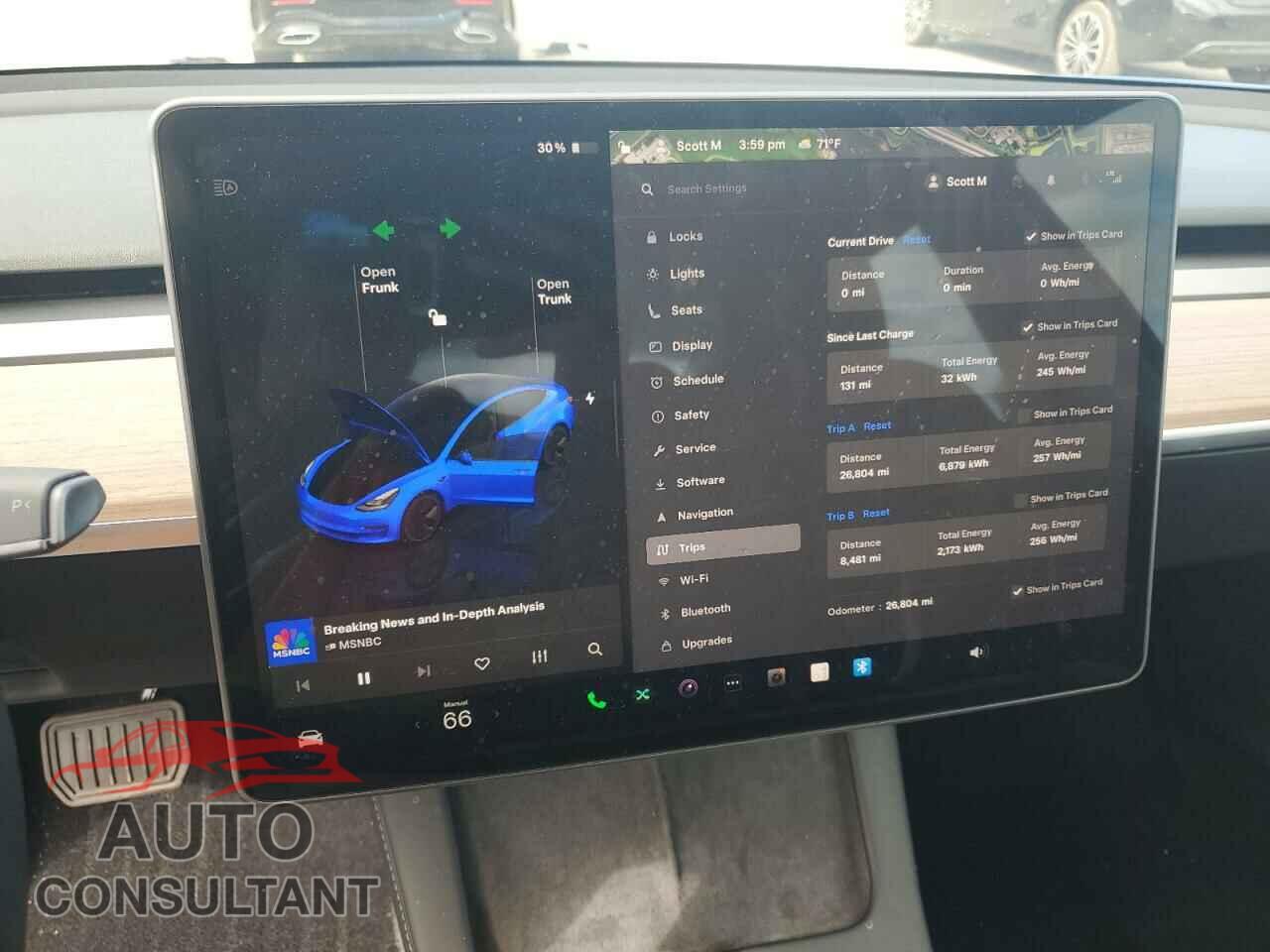 TESLA MODEL 3 2023 - 5YJ3E1EB4PF704079
