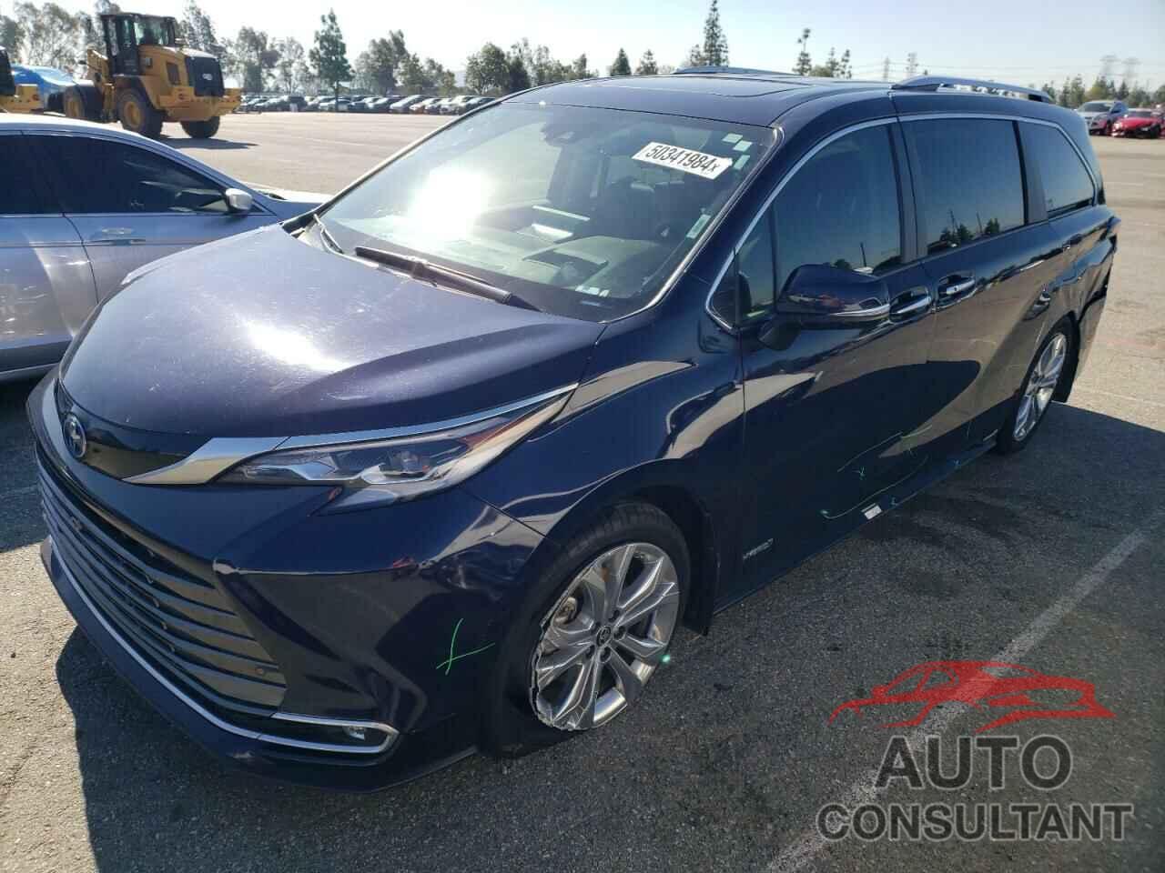 TOYOTA SIENNA 2021 - 5TDERKEC4MS006509