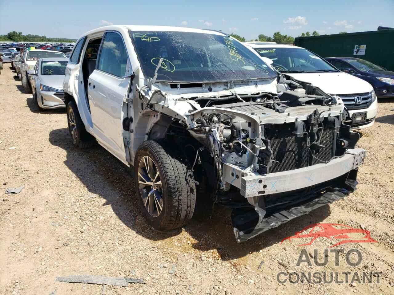TOYOTA HIGHLANDER 2016 - 5TDJKRFH8GS337961