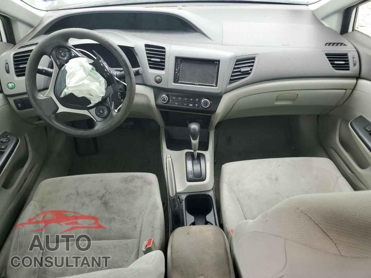 HONDA CIVIC 2012 - 2HGFB2F52CH569467