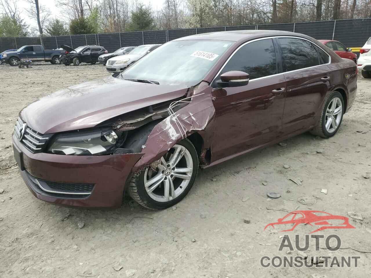 VOLKSWAGEN PASSAT 2014 - 1VWBN7A31EC054180