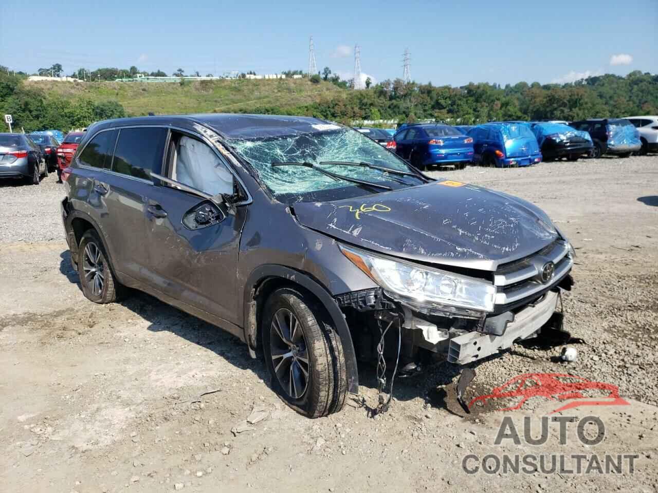 TOYOTA HIGHLANDER 2017 - 5TDBZRFH3HS433286