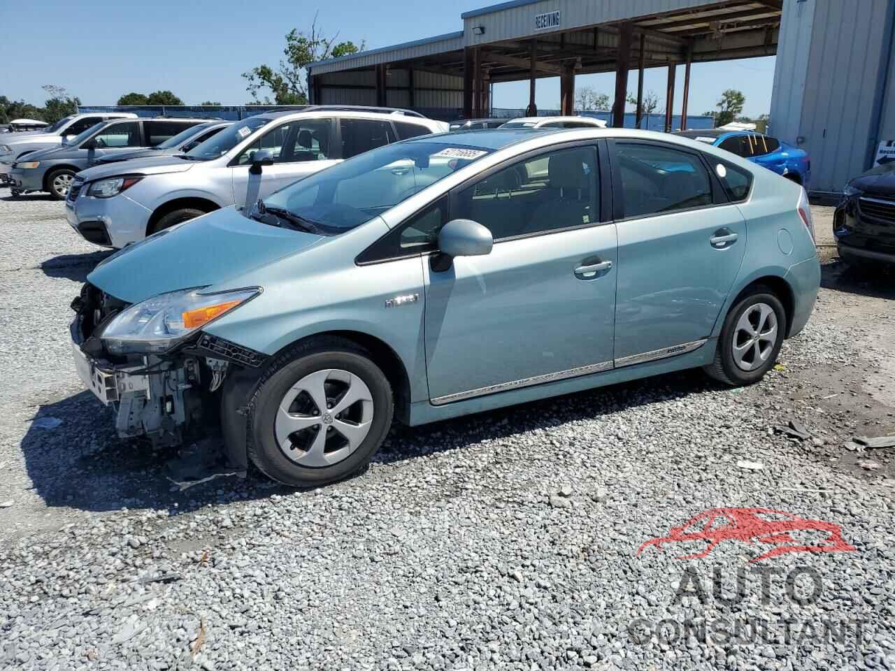 TOYOTA PRIUS 2012 - JTDKN3DU2C1608593