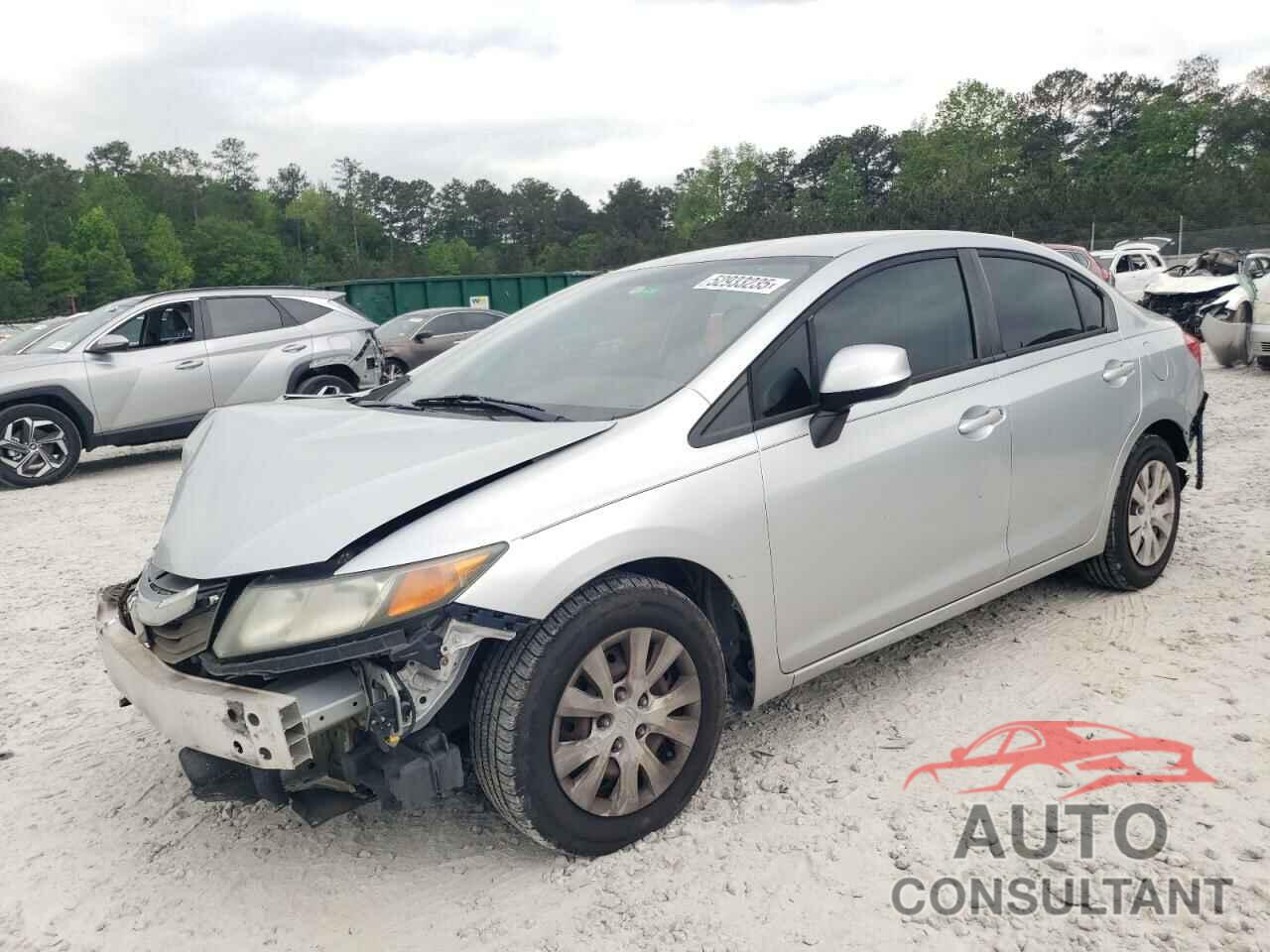 HONDA CIVIC 2012 - 2HGFB2F56CH523429