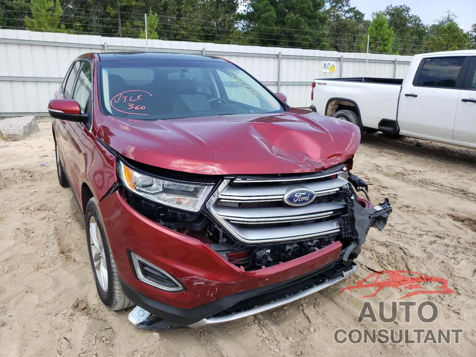 FORD EDGE 2017 - 2FMPK4J8XHBB55570