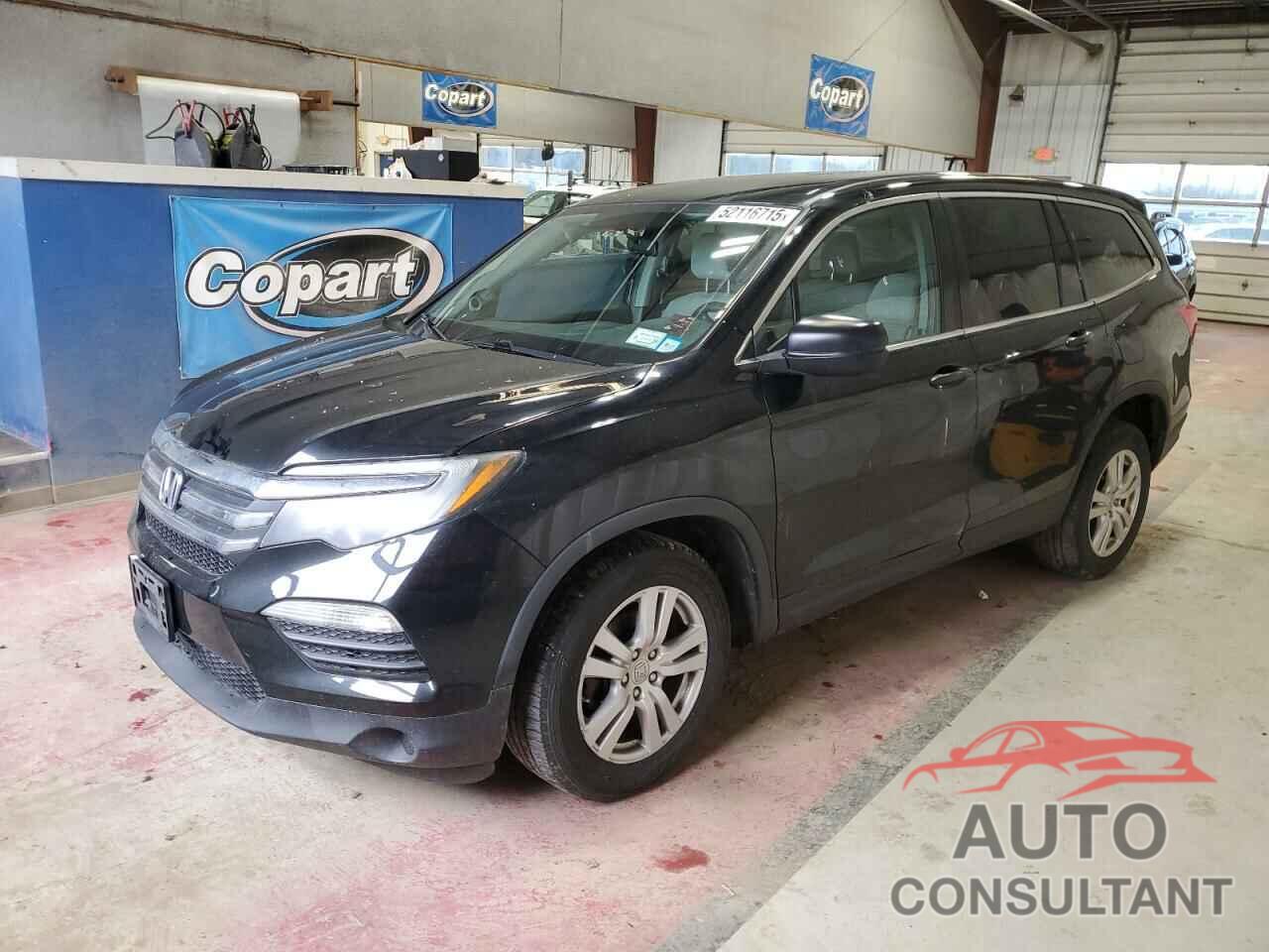 HONDA PILOT 2017 - 5FNYF6H14HB053606