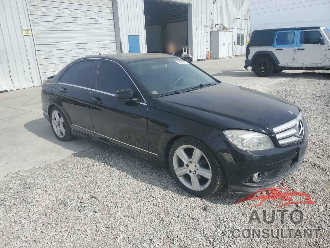 MERCEDES-BENZ C-CLASS 2010 - WDDGF5EB0AR115320