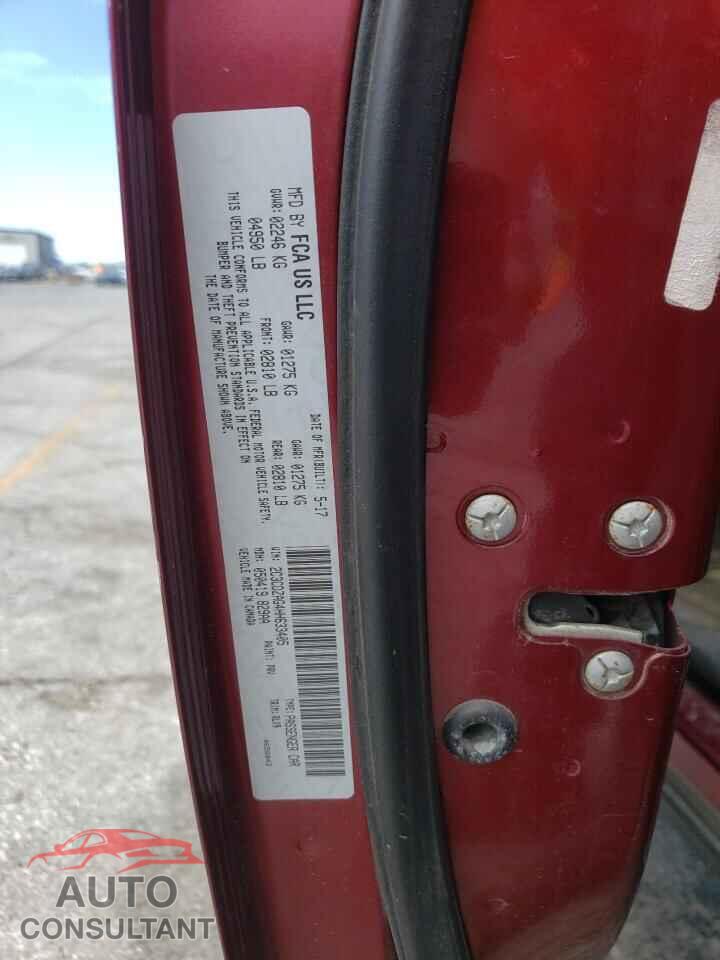 DODGE CHALLENGER 2017 - 2C3CDZAG4HH633405