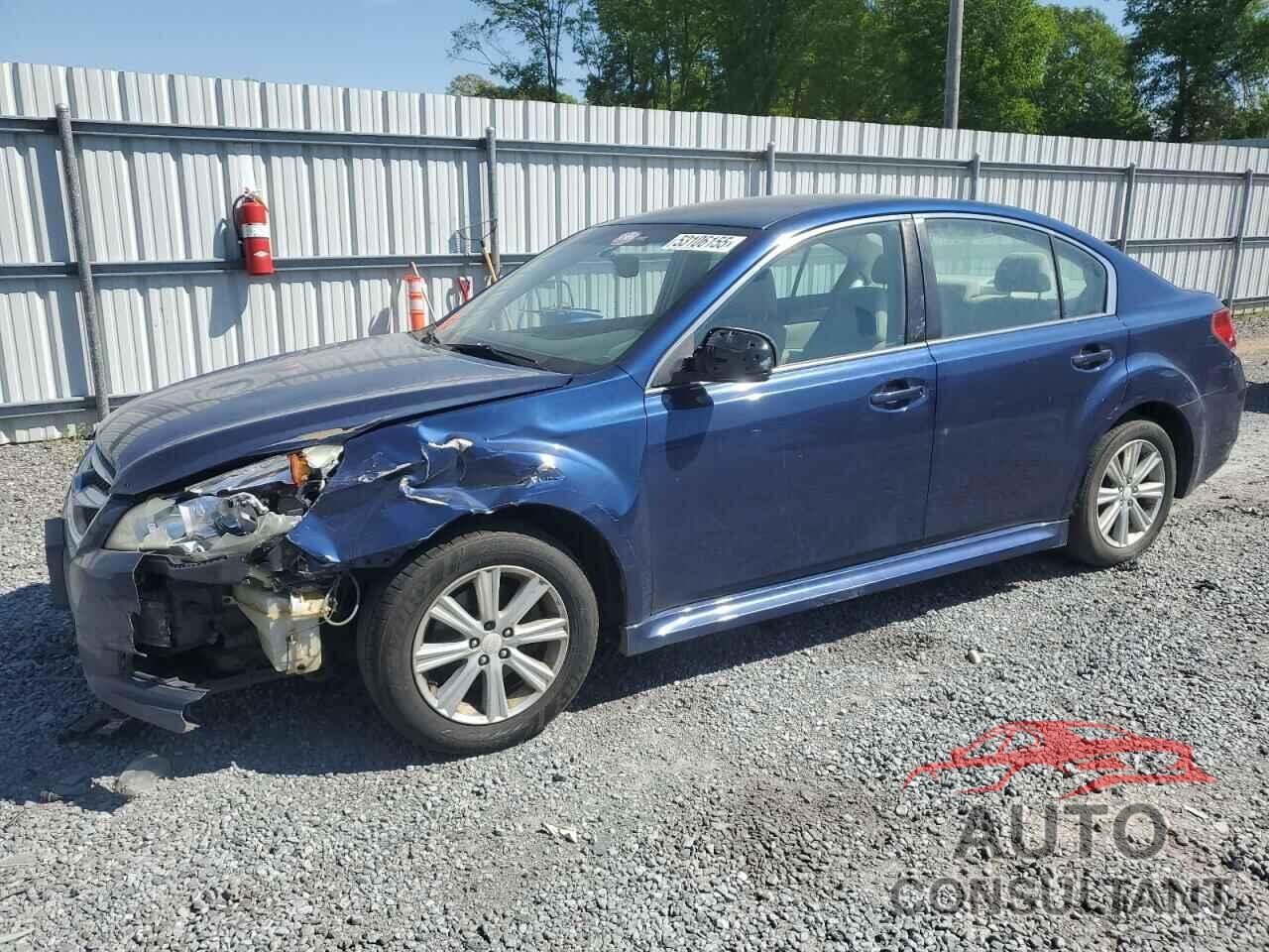 SUBARU LEGACY 2011 - 4S3BMBC62B3242198