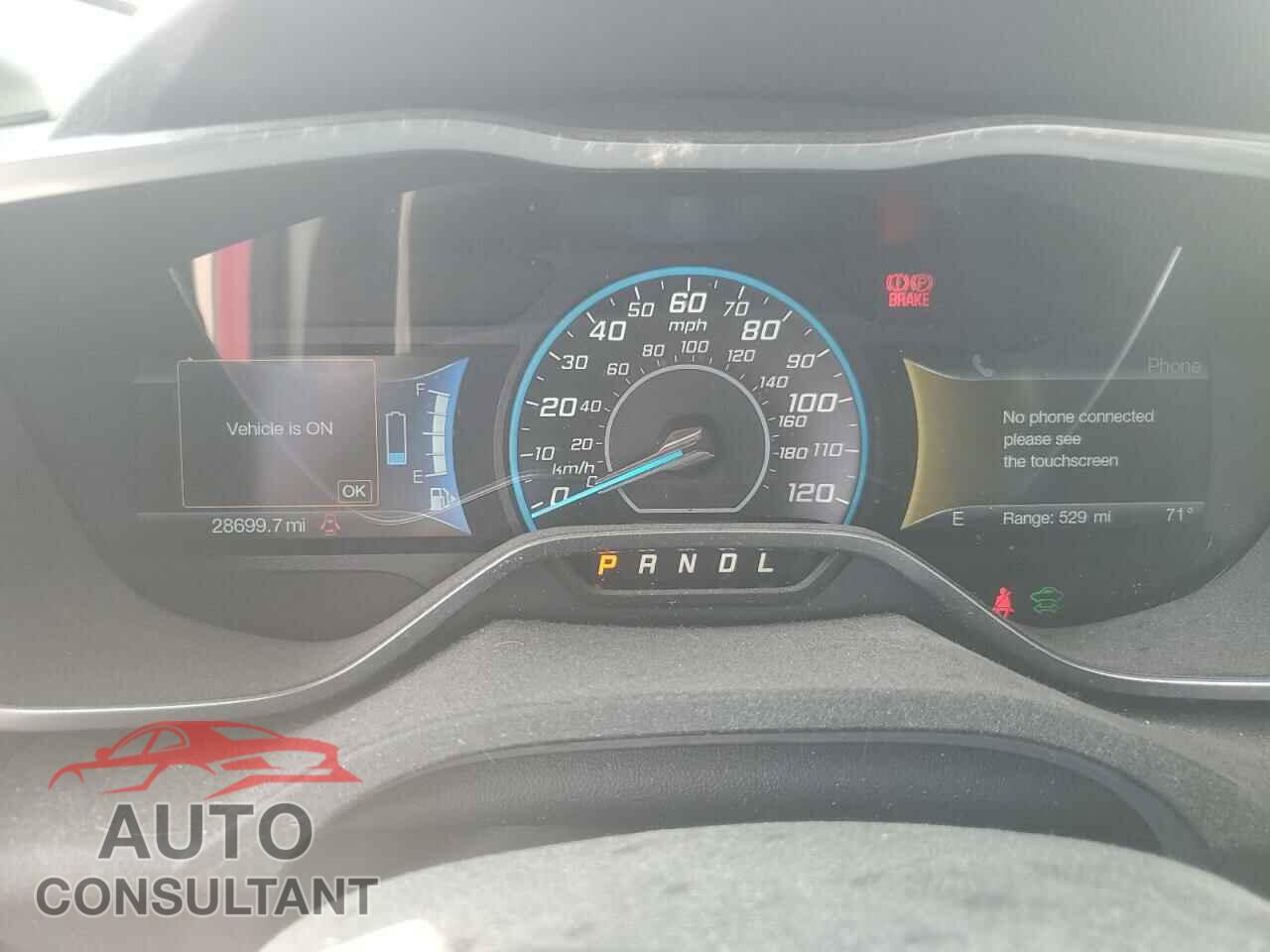 FORD CMAX 2017 - 1FADP5AU9HL116793
