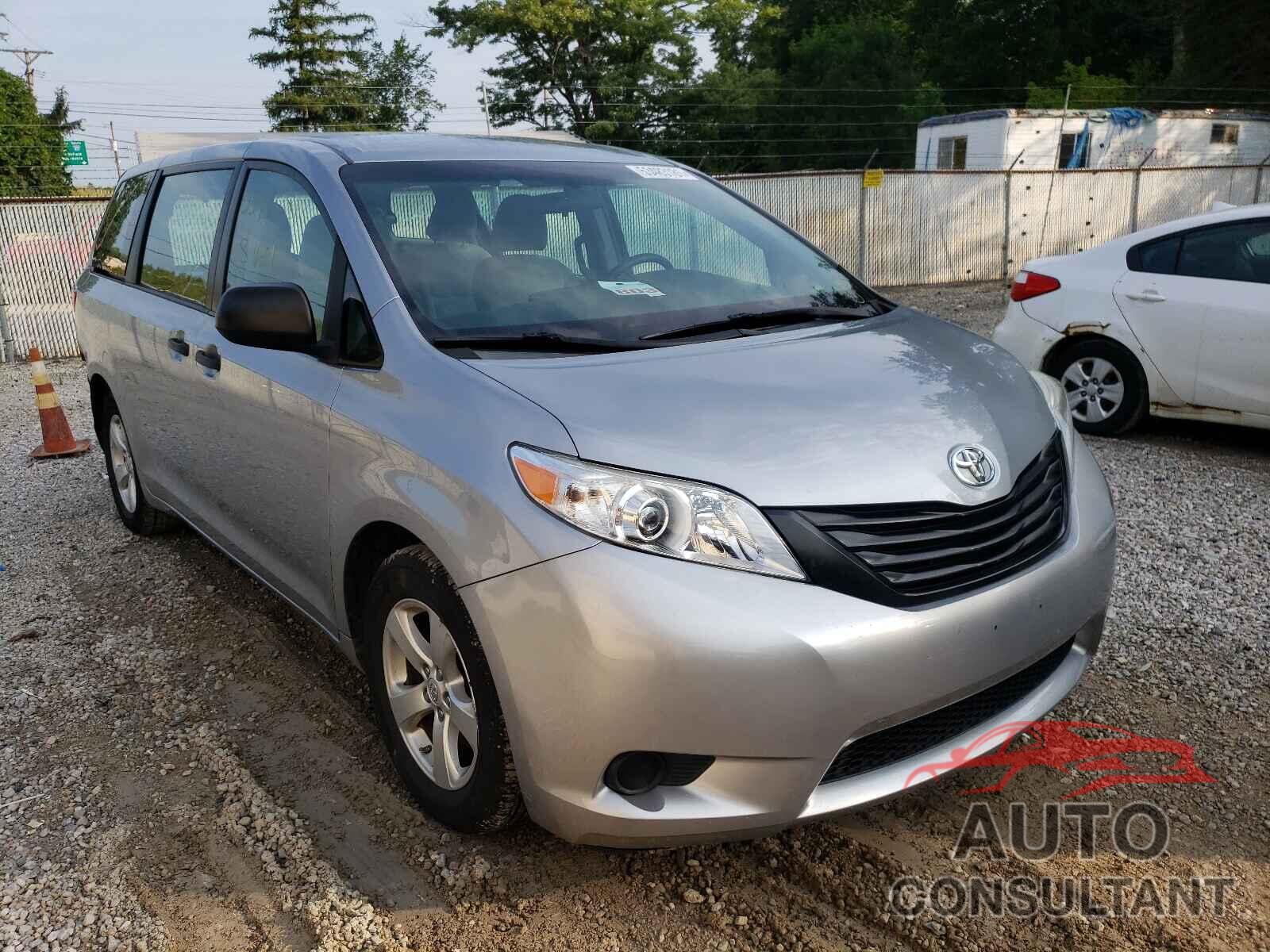 TOYOTA SIENNA 2017 - 5TDZZ3DC0HS790248