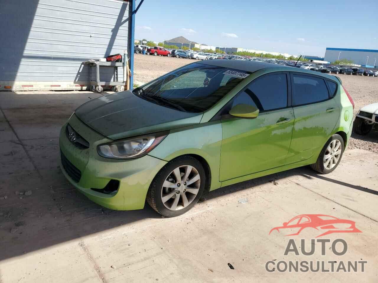 HYUNDAI ACCENT 2012 - KMHCU5AE8CU047472