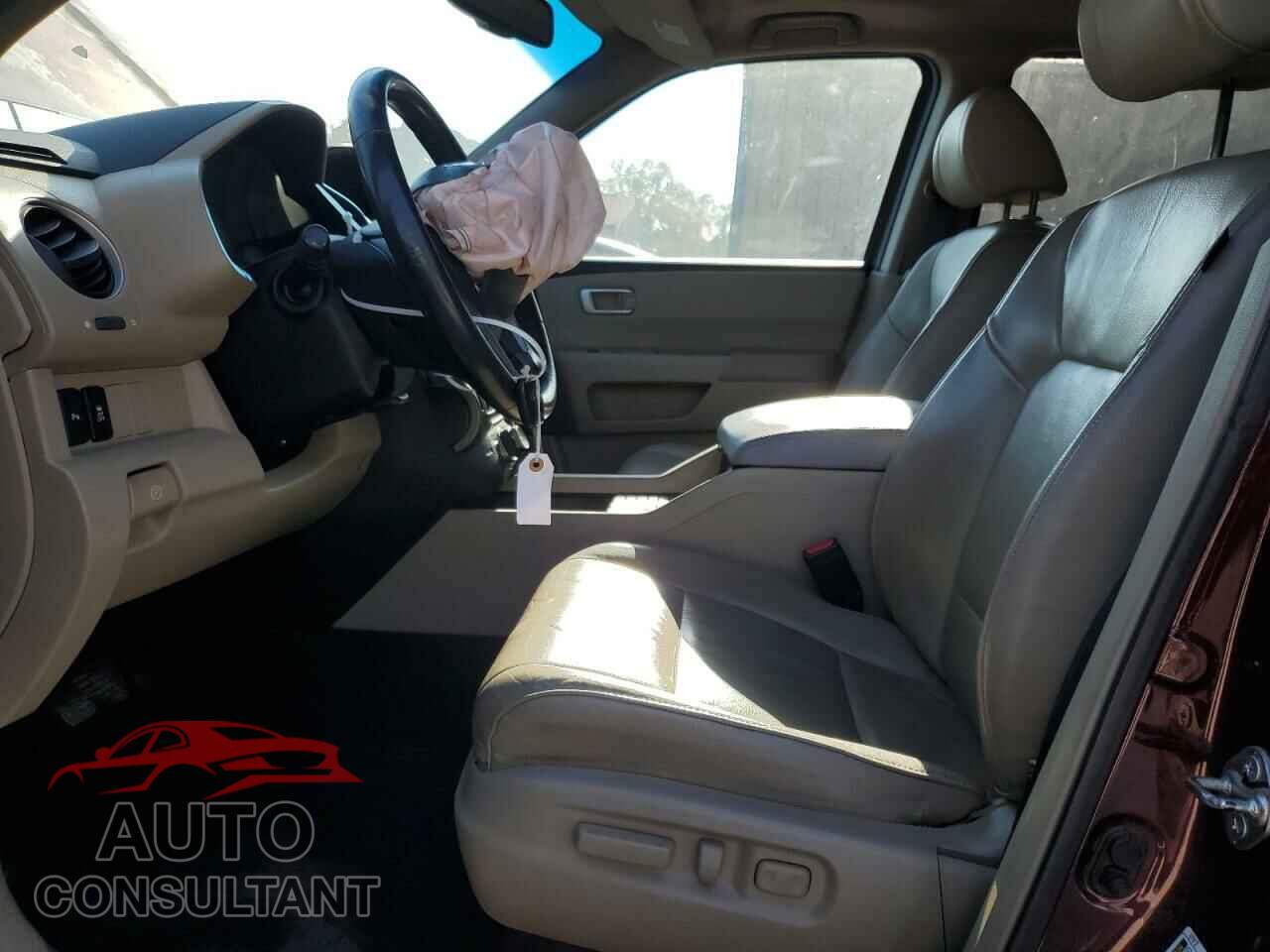 HONDA PILOT 2013 - 5FNYF3H97DB018041