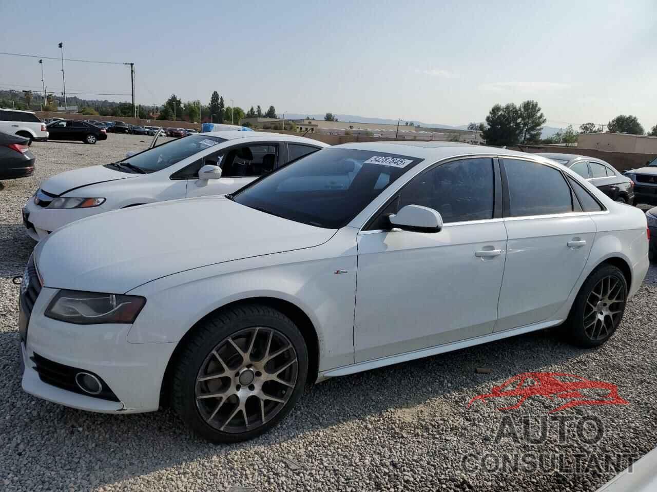 AUDI A4 2012 - WAUFFAFLXCA119864