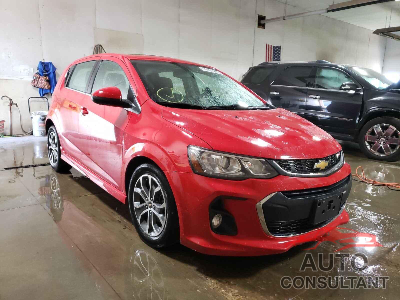 CHEVROLET SONIC 2017 - 1G1JD6SB4H4136428
