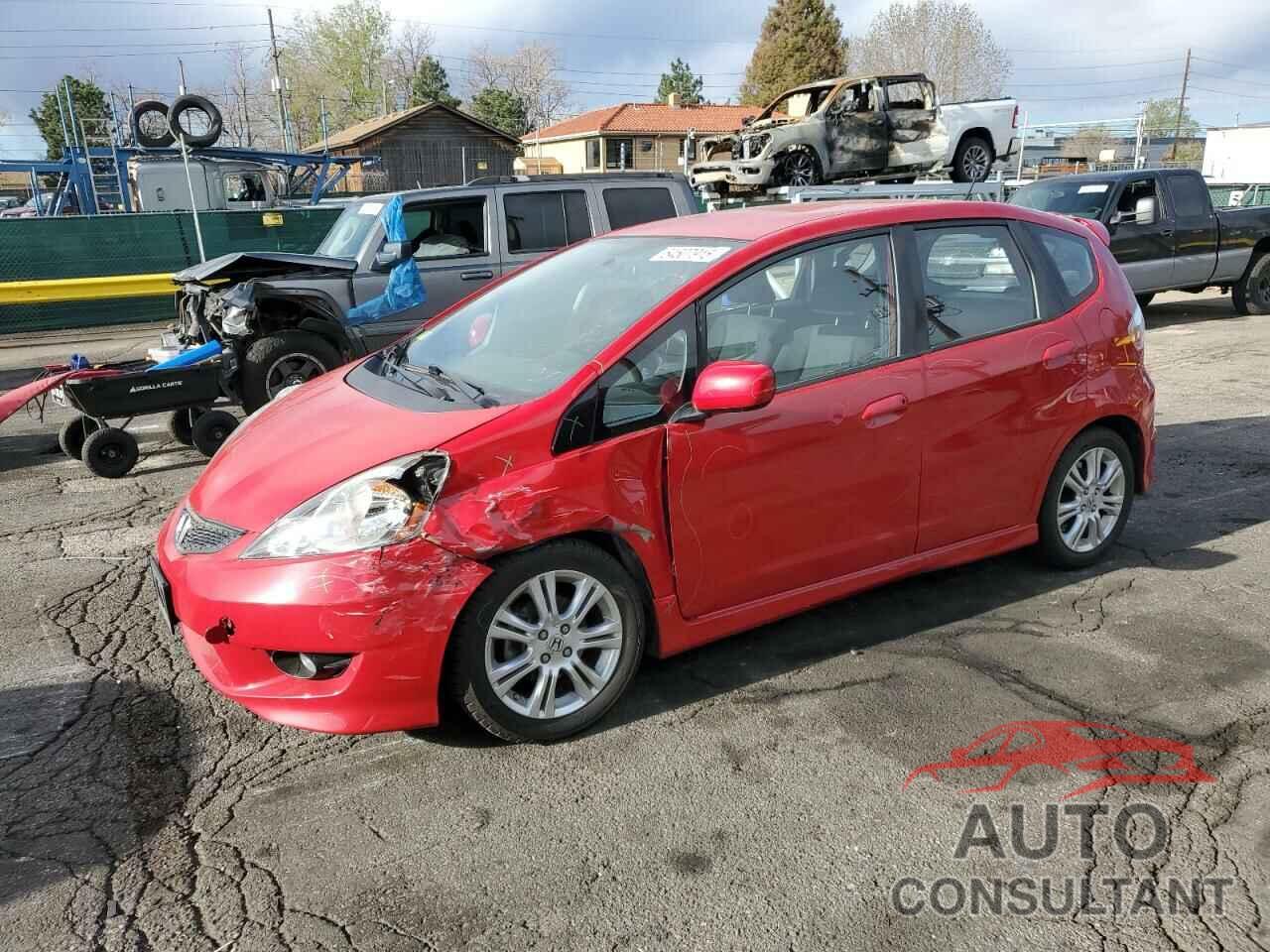 HONDA FIT 2010 - JHMGE8G49AC038364