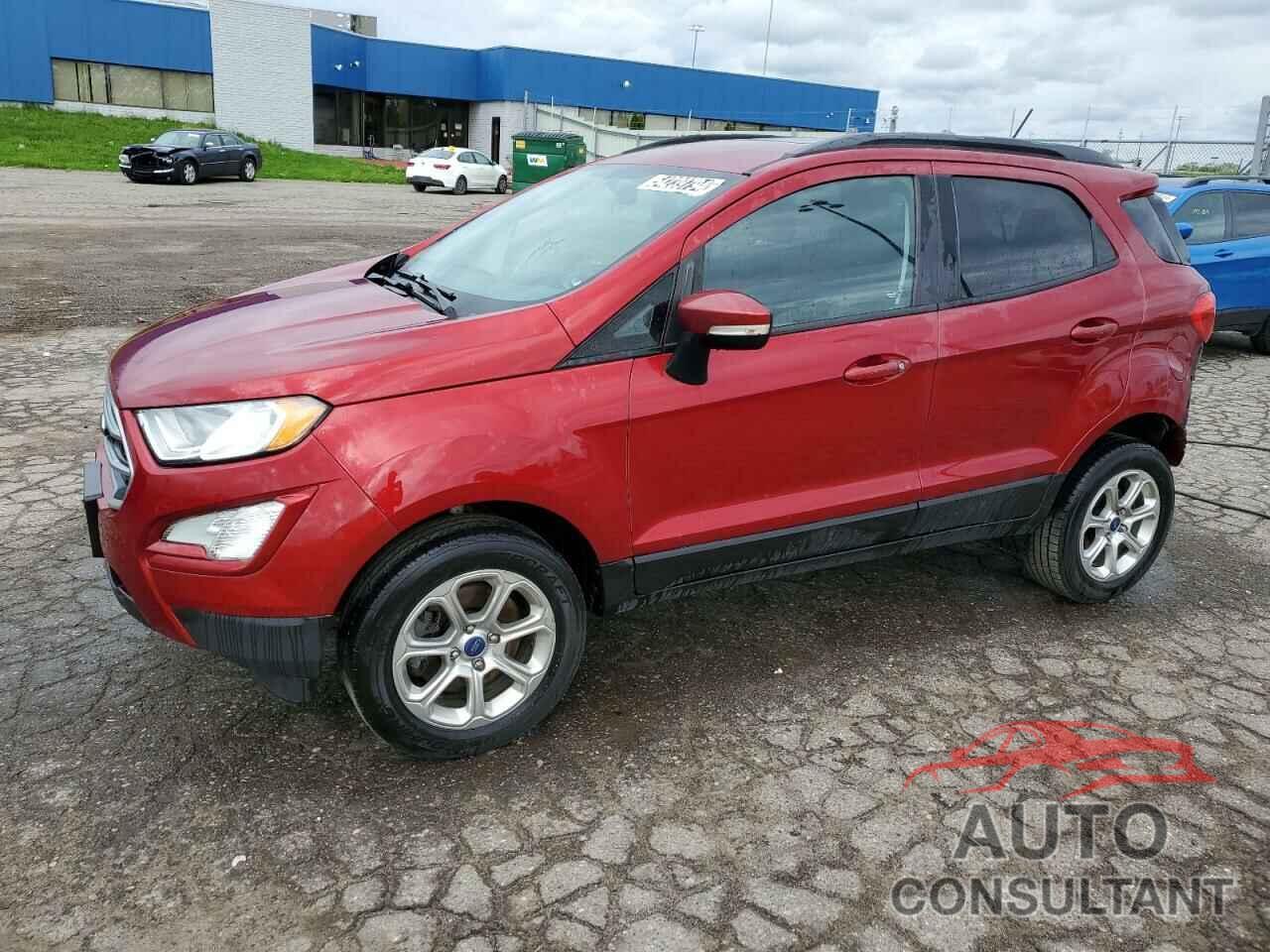 FORD ECOSPORT 2018 - MAJ6P1ULXJC182702