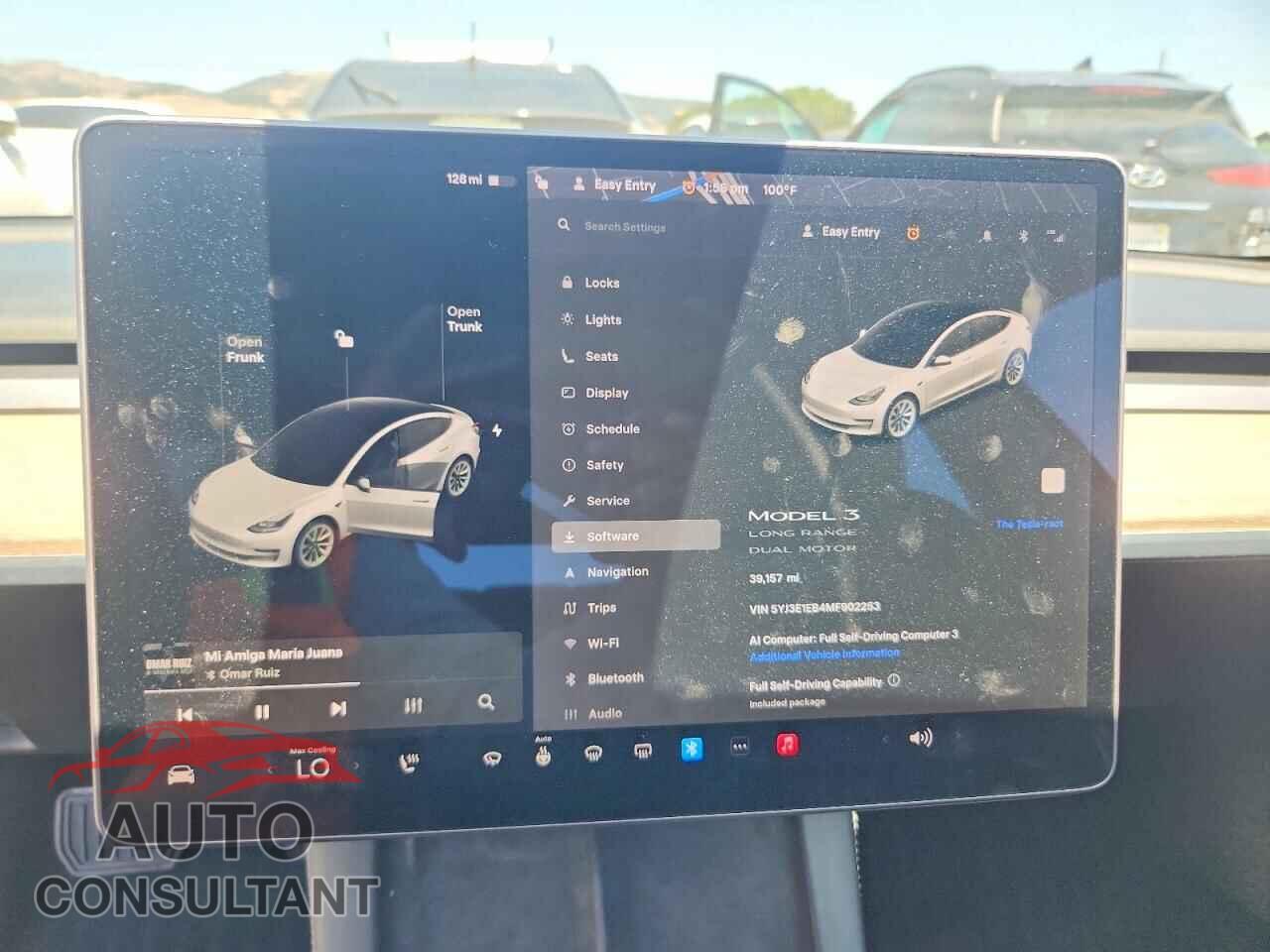 TESLA MODEL 3 2021 - 5YJ3E1EB4MF902253