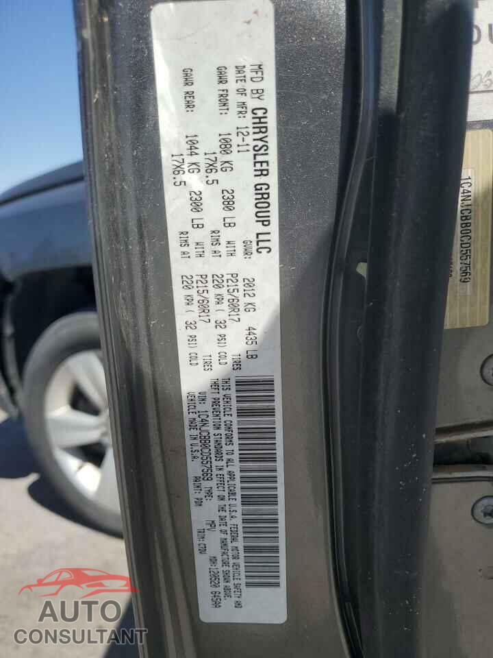 JEEP COMPASS 2012 - 1C4NJCBB0CD557569